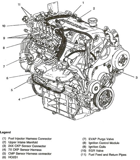 3 4l engine diagram 